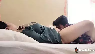 Sucks stepsister’s big boobs and pussy in Bangla sex