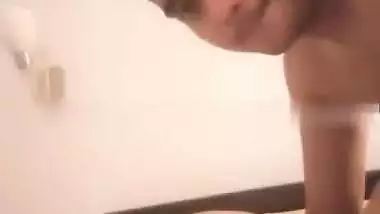 Nude couple’s romantic sex MMS from their vacation